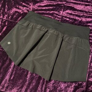 lululemon black mini skort